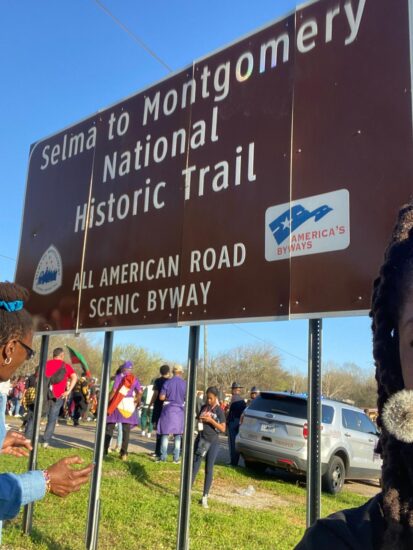 Walking and Connecting in Selma, Alabama